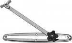 Perko 0797 Chrome Plated Brass Hatch Adjusters